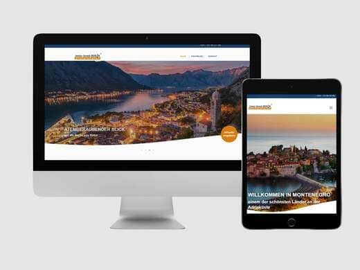 Website-Texte und Exposé-Texte für Luxus-Immobilien-Webseite erzielen auf Monitor und Tablet eine starke Wirkung.